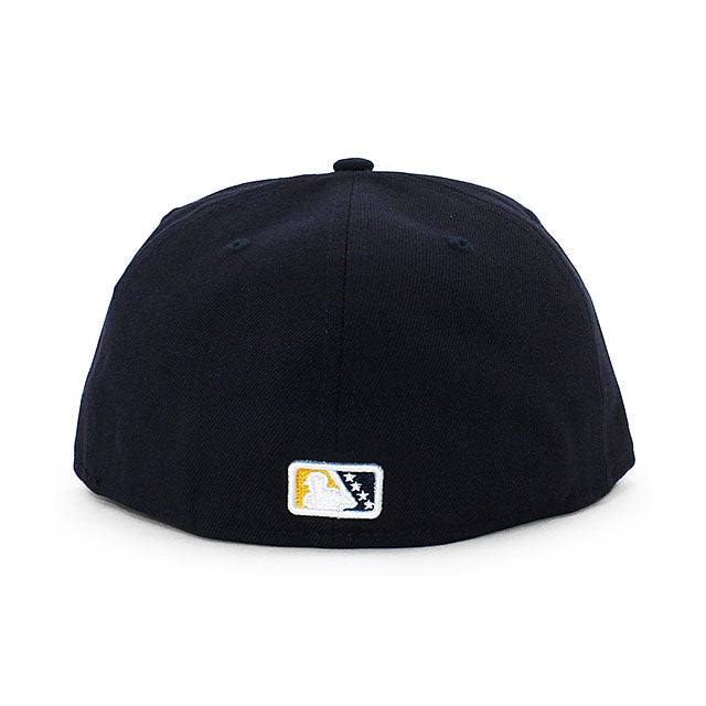 ニューエラ キャップ 59FIFTY チャールストン リバードッグス MiLB ON-FIELD AUTHENTIC HOME FITTED CAP NAVY
