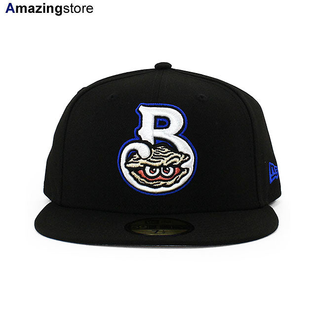 ニューエラ キャップ 59FIFTY ビロクシ シャッカーズ MiLB ON-FIELD AUTHENTIC HOME FITTED CAP BLACK