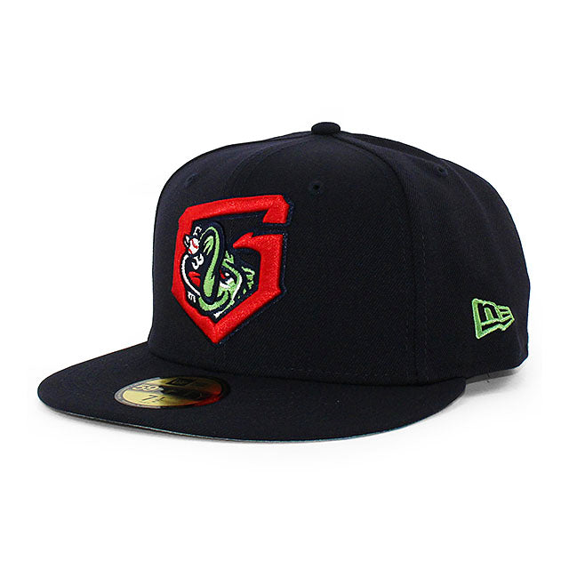 ニューエラ キャップ 59FIFTY グウィネット ストライパーズ MiLB ON-FIELD AUTHENTIC ALT-1 FITTED CAP NAVY