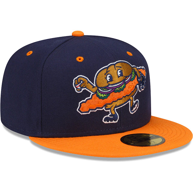 ニューエラ 59FIFTY ピオリア チーフス MiLB THEME NIGHT FITTED CAP NAVY