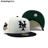 ニューエラ キャップ 59FIFTY ニューヨーク ジャイアンツ MLB 1954 WORLD SERIES KELLY GREEN BOTTOM FITTED CAP CREAM NEW ERA NEW YORK GIANTS