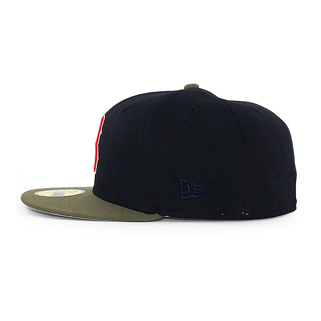 ニューエラ キャップ 59FIFTY ボストン レッドソックス MLB 1961 ALL STAR GREY BOTTOM FITTED CAP NAVY
