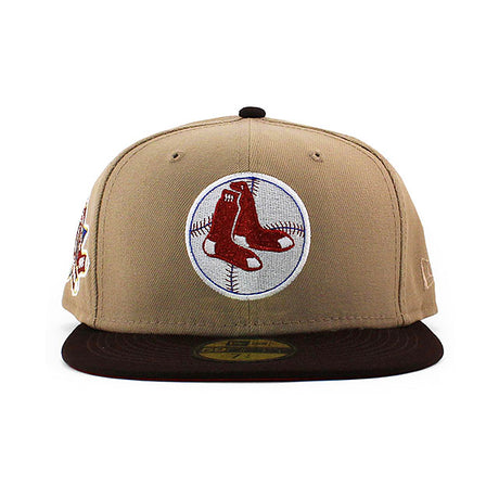 ニューエラ キャップ 59FIFTY ボストン レッドソックス MLB 1961 ALL STAR GAME RED BOTTOM FITTED CAP CAMEL