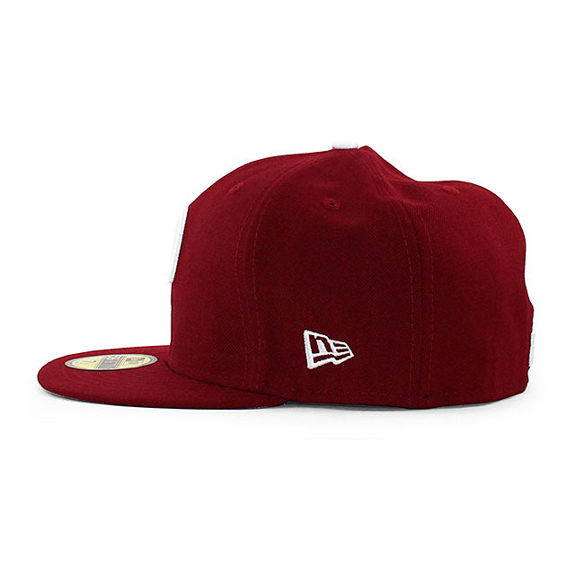 ニューエラ キャップ 59FIFTY フィラデルフィア フィリーズ MLB 1970 COOPERSTOWN FITTED CAP MAROON