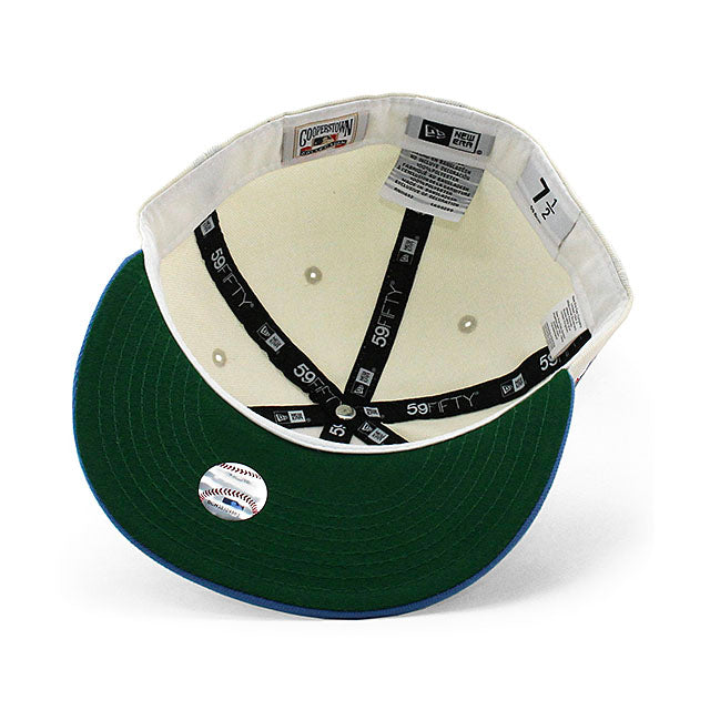 ニューエラ キャップ 59FIFTY シカゴ カブス MLB 1990 ALL STAR GAME GREEN BOTTOM FITTED CAP CREAM