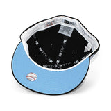 ニューエラ キャップ 59FIFTY シカゴ カブス MLB 1990 ALL STAR GAME GLACIER BLUE BOTTOM FITTED CAP BLACK