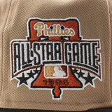 ニューエラ キャップ 59FIFTY フィラデルフィア フィリーズ MLB 1996 ALL STAR GAME KELLY GREEN BOTTOM FITTED CAP CAMEL