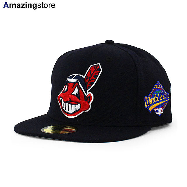 ニューエラ キャップ 59FIFTY クリーブランド インディアンス MLB 1997 WORLD SERIES ALT-2 FITTED CAP NAVY