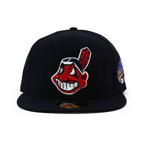 ニューエラ キャップ 59FIFTY クリーブランド インディアンス MLB 1997 WORLD SERIES ALT-2 FITTED CAP NAVY