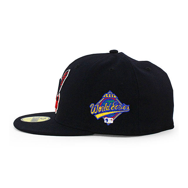 ニューエラ キャップ 59FIFTY クリーブランド インディアンス MLB 1997 WORLD SERIES ALT-2 FITTED CAP NAVY