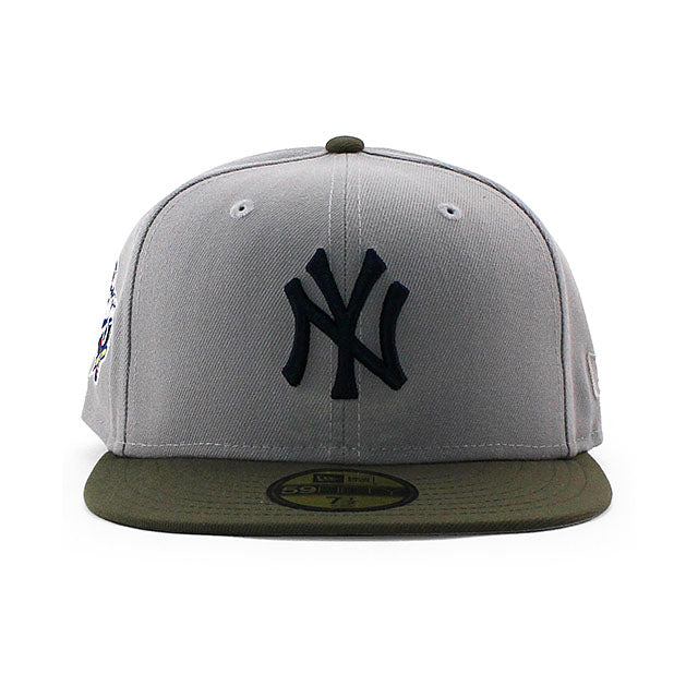 ニューエラ キャップ 59FIFTY ニューヨーク ヤンキース MLB 1998 WORLD SERIES GREY BOTTOM FITTED CAP GREY