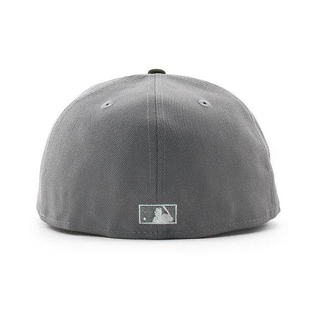 ニューエラ キャップ 59FIFTY ニューヨーク ヤンキース MLB 1998 WORLD SERIES GREY BOTTOM FITTED CAP GREY