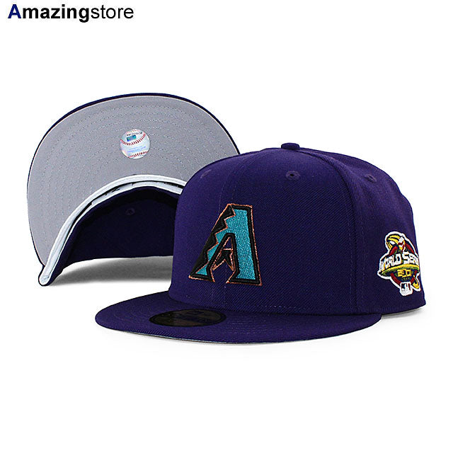 ニューエラ キャップ 59FIFTY アリゾナ ダイヤモンドバックス MLB 2001 WORLD SERIES HOME FITTED CAP PURPLE NEW ERA ARIZONA DIAMONDBACKS