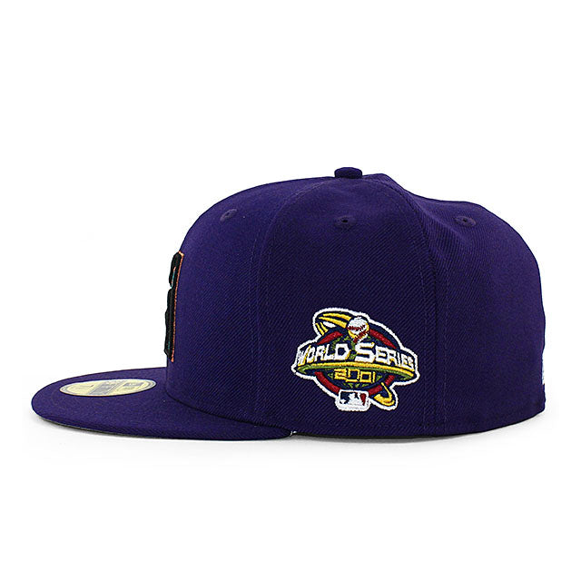 ニューエラ キャップ 59FIFTY アリゾナ ダイヤモンドバックス MLB 2001 WORLD SERIES HOME FITTED CAP PURPLE NEW ERA ARIZONA DIAMONDBACKS
