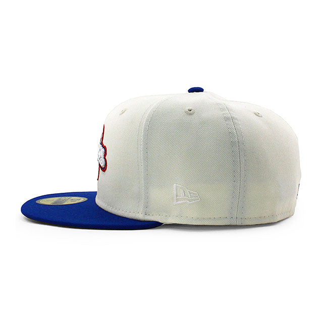 ニューエラ キャップ 59FIFTY ミルウォーキー ブルワーズ MLB 2002 MLB ALL STAR GAME BEIGE BOTTOM FITTED CAP CREAM