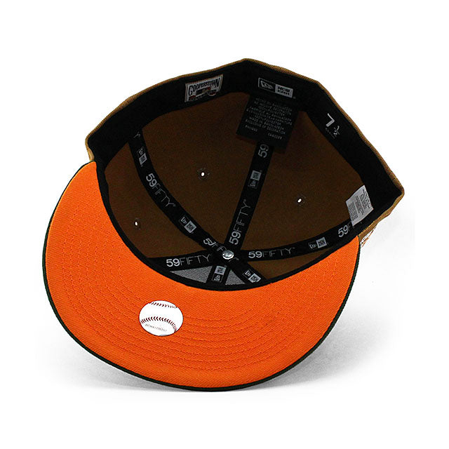 ニューエラ キャップ 59FIFTY デトロイト タイガース MLB 2005 ALL STAR ORANGE BOTTOM FITTED CAP BEIGE