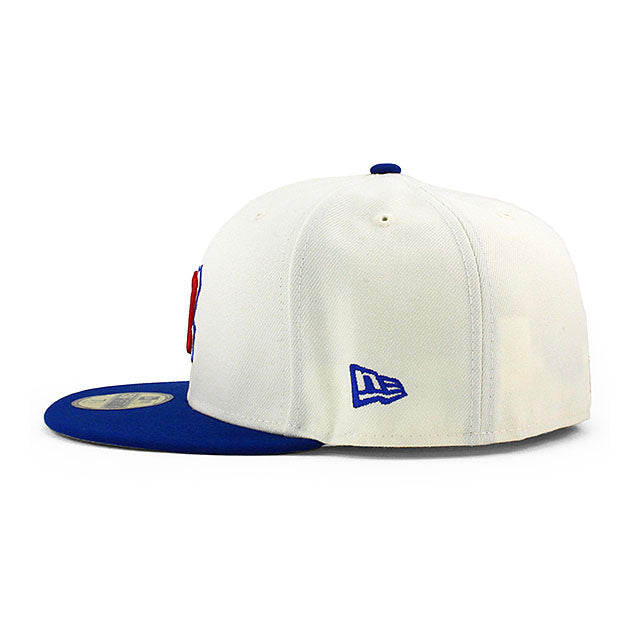 ニューエラ キャップ 59FIFTY アトランタ ブレーブス MLB 2000 ALL STAR GAME GREY BOTTOM FITTED CAP CREAM