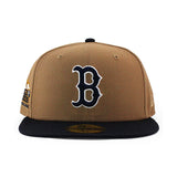 ニューエラ キャップ 59FIFTY ボストン レッドソックス MLB 2013 WORLD SERIES GREY BOTTOM FITTED CAP BEIGE NEW ERA BOSTON RED SOX