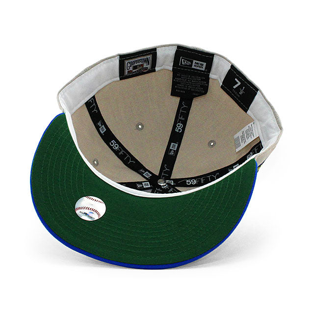 ニューエラ キャップ 59FIFTY シアトル マリナーズ MLB 30TH ANNIVERSARY KELLY GREEN BOTTOM FITTED CAP STONE