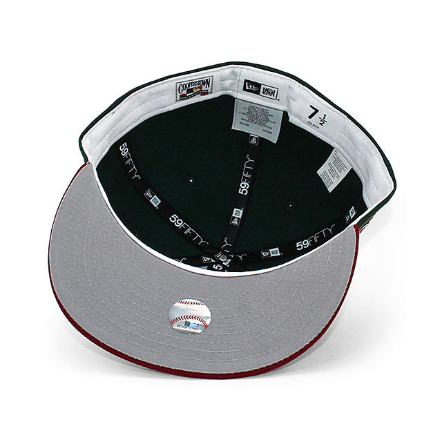 ニューエラ キャップ 59FIFTY シアトル マリナーズ MLB 35TH ANNIVERSARY GREY BOTTOM FITTED CAP GREEN