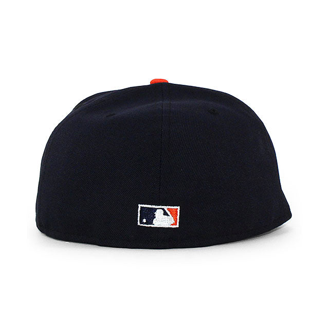ニューエラ キャップ 59FIFTY ヒューストン アストロズ MLB 45TH ANNIVERSARY GREY BOTTOM FITTED CAP NAVY