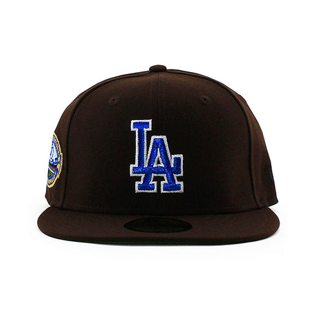 ニューエラ キャップ 59FIFTY ロサンゼルス ドジャース MLB 50TH ANNIVERSARY KELLY GREEN BOTTOM FITTED CAP BROWN