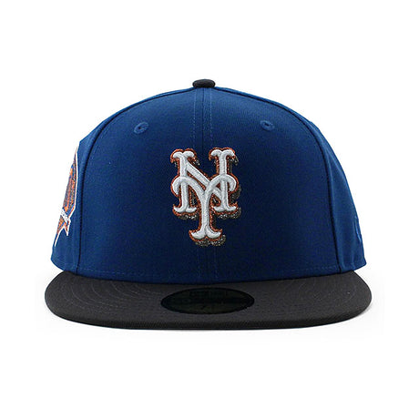 ニューエラ キャップ 59FIFTY ニューヨーク メッツ MLB 60TH ANNIVERSARY GREY BOTTOM FITTED CAP BLUE