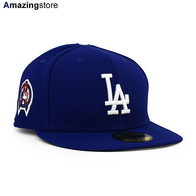 ニューエラ キャップ 59FIFTY FITTED ロサンゼルス ドジャース MLB 911 REMEMBRANCE SIDE PATCH ON-FIELD AUTHENTIC FITTED CAP BLUE
