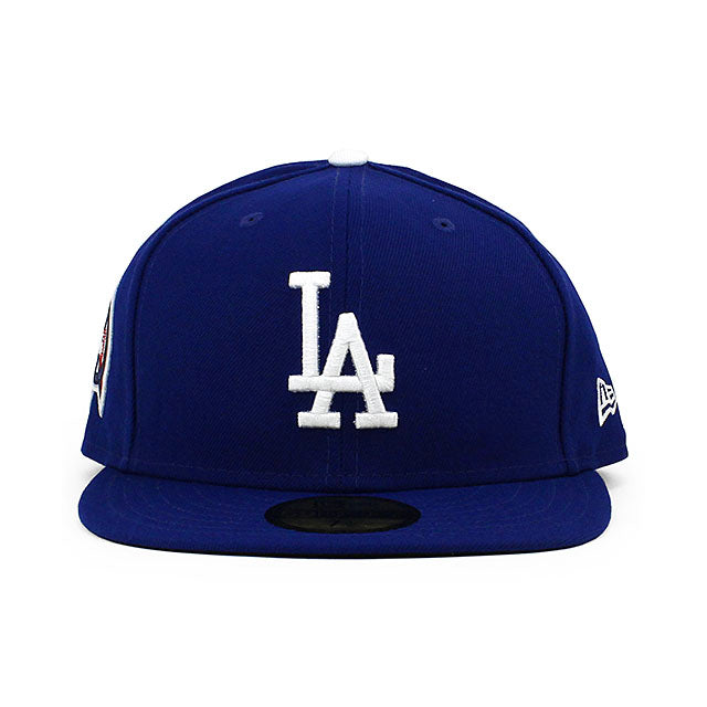 ニューエラ キャップ 59FIFTY FITTED ロサンゼルス ドジャース MLB 911 REMEMBRANCE SIDE PATCH ON-FIELD AUTHENTIC FITTED CAP BLUE