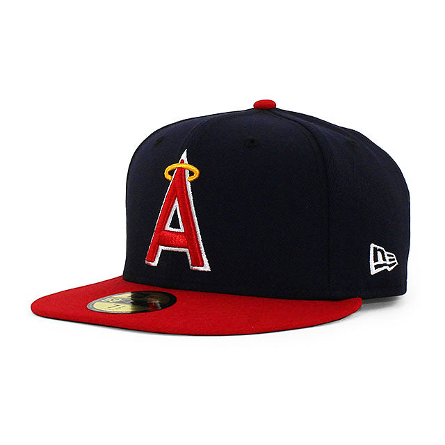 ニューエラ キャップ 59FIFTY ロサンゼルス エンゼルス 2024 MLB ON-FIELD ALT FITTED CAP NAVY