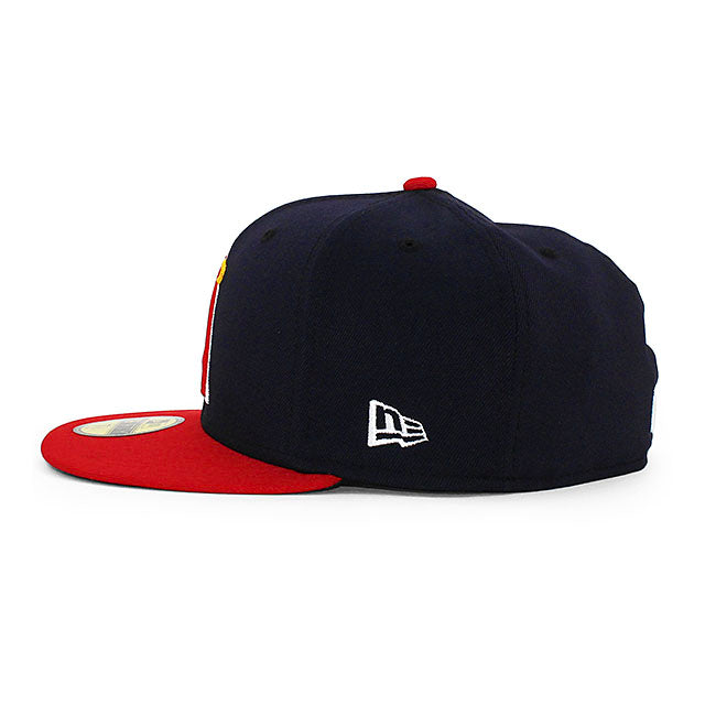 ニューエラ キャップ 59FIFTY ロサンゼルス エンゼルス 2024 MLB ON-FIELD ALT FITTED CAP NAVY