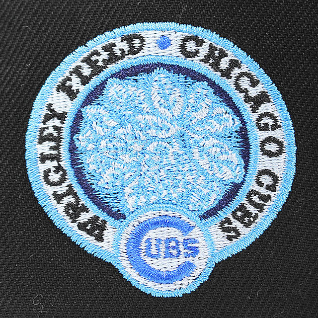 ニューエラ キャップ 59FIFTY シカゴ カブス MLB WRIGLEY FIELD GREY BOTTOM FITTED CAP BLACK