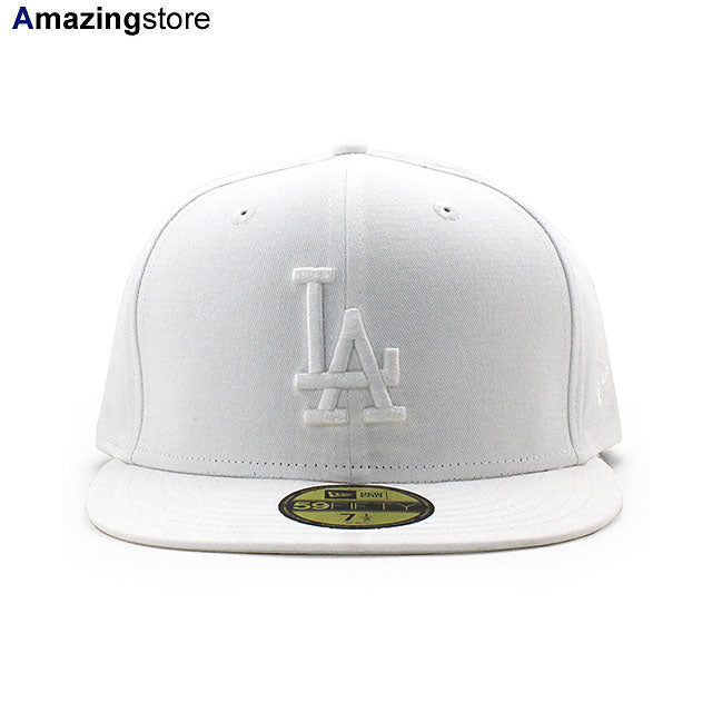 ニューエラ キャップ 59FIFTY ロサンゼルス ドジャース MLB WHITEOUT FITTED CAP