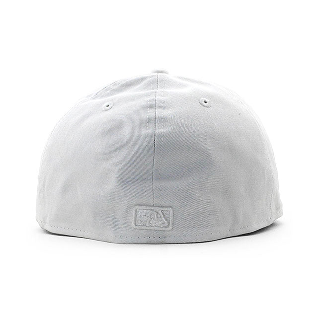 ニューエラ キャップ 59FIFTY ロサンゼルス ドジャース MLB WHITEOUT FITTED CAP