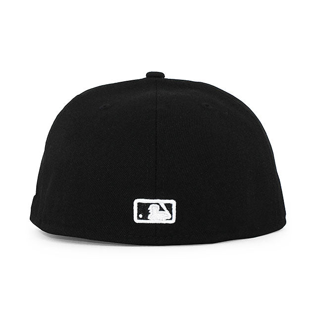ニューエラ キャップ 59FIFTY ロサンゼルス ドジャース MLB D LOGO TEAM BASIC FITTED CAP BLACK WHITE