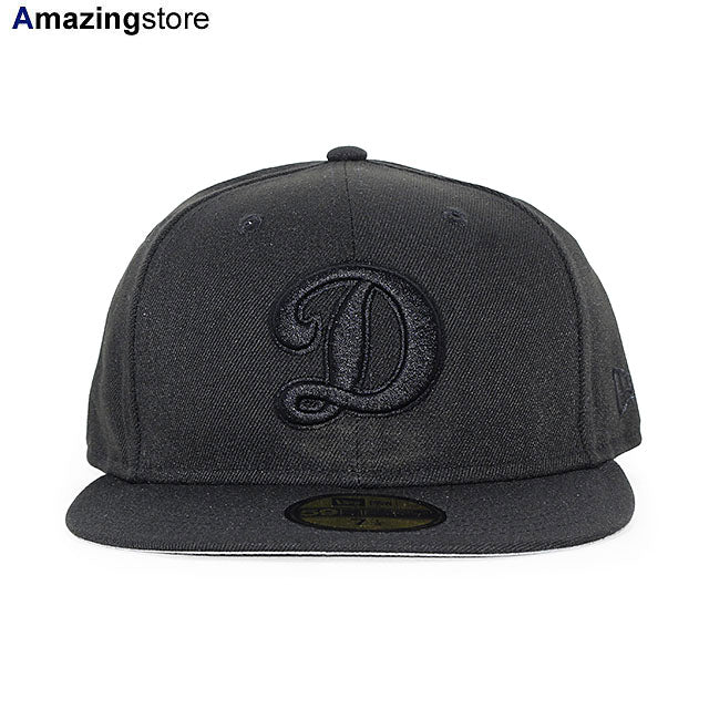 ニューエラ キャップ 59FIFTY ロサンゼルス ドジャース MLB ALTERNATE BLACKOUT FITTED CAP