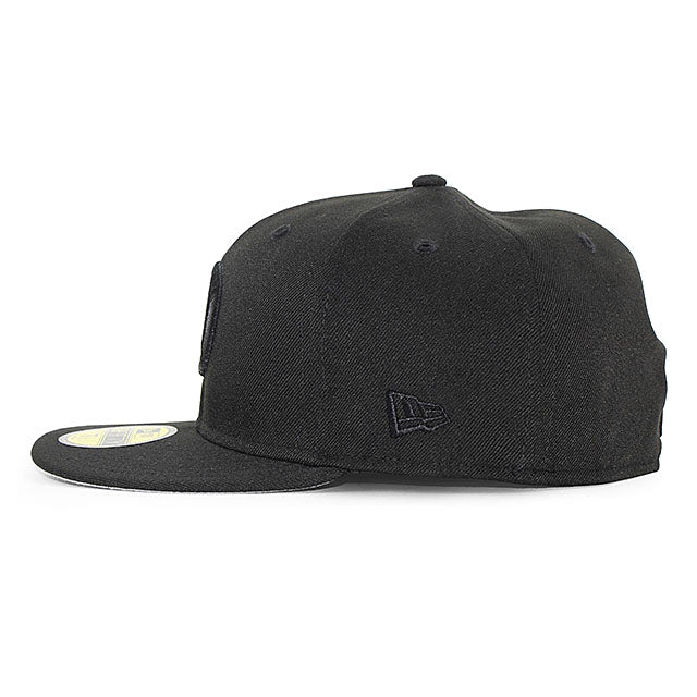 ニューエラ キャップ 59FIFTY ロサンゼルス ドジャース MLB ALTERNATE BLACKOUT FITTED CAP