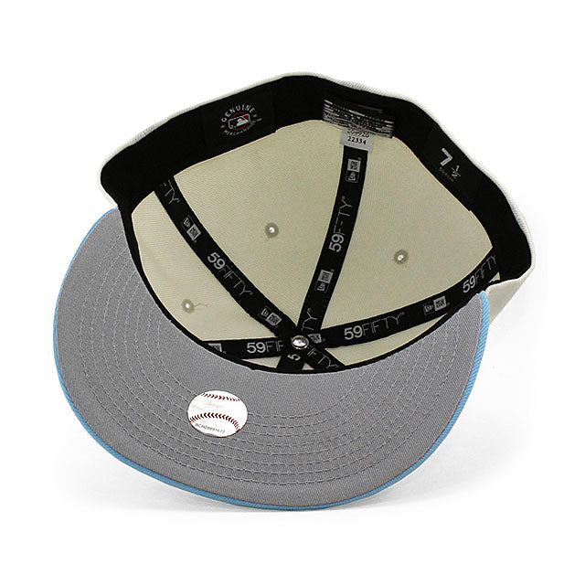 ニューエラ キャップ 59FIFTY ロサンゼルス ドジャース MLB 2T TEAM BASIC FITTED CAP C WHITE