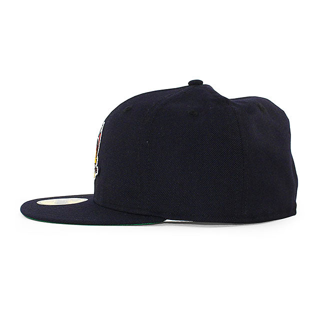 ニューエラ キャップ 59FIFTY クリーブランド インディアンス MLB 1950 COOPERSTOWN GAME FITTED CAP NAVY