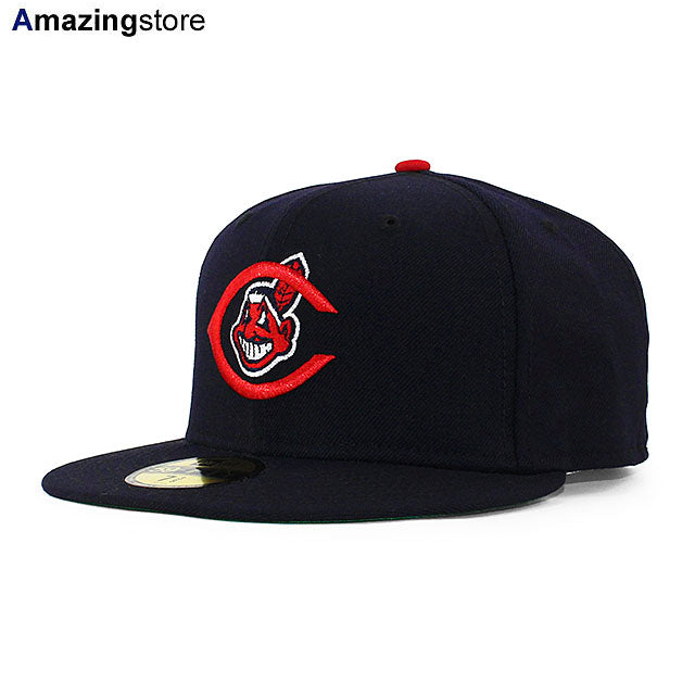 ニューエラ キャップ 59FIFTY クリーブランド インディアンス MLB 1957 COOPERSTOWN GAME FITTED CAP NAVY