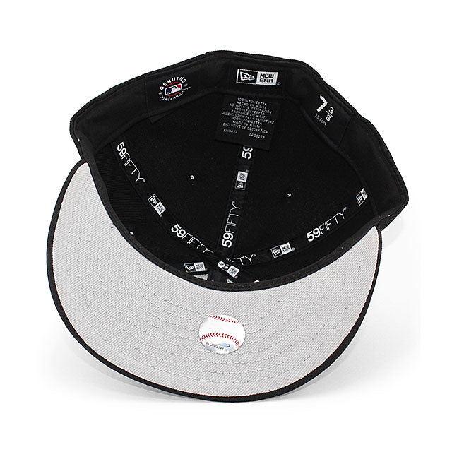 ニューエラ キャップ 59FIFTY シアトル マリナーズ MLB TEAM BASIC FITTED CAP BLACKOUT