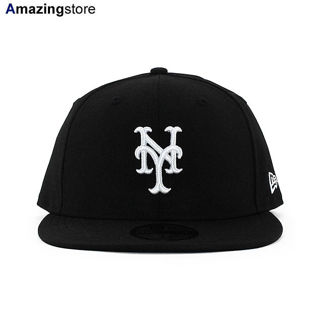 ニューエラ キャップ 59FIFTY ニューヨーク メッツ MLB WOOL TEAM BASIC FITTED CAP BLACK