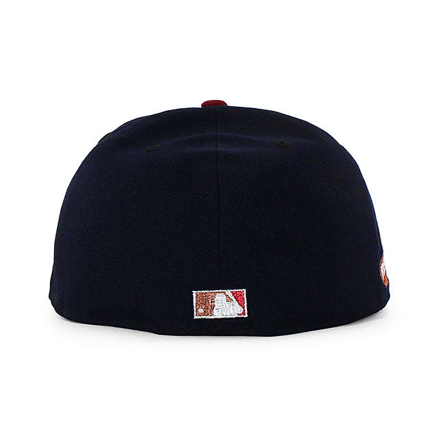 ニューエラ キャップ 59FIFTY ボストン レッドソックス MLB FENWAY PARK RED BOTTOM FITTED CAP NAVY