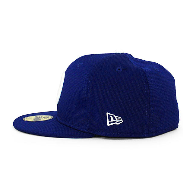 ニューエラ キャップ 59FIFTY ロサンゼルス ドジャース 2025 MLB SPRING TRAINING BP FITTED CAP BLUE