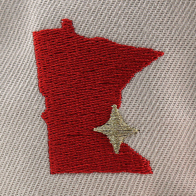 ニューエラ キャップ 59FIFTY ミネソタ ツインズ MLB GREY BOTTOM FITTED CAP STONE