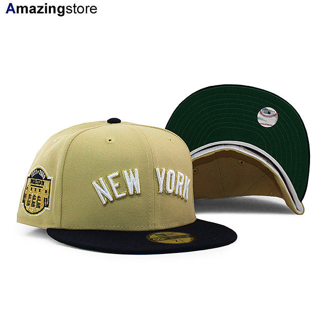 ニューエラ キャップ 59FIFTY ニューヨーク ヤンキース MLB YANKEE STADIUM KELLY GREEN BOTTOM FITTED CAP VEGAS GOLD NEW ERA NEW YORK YANKEES