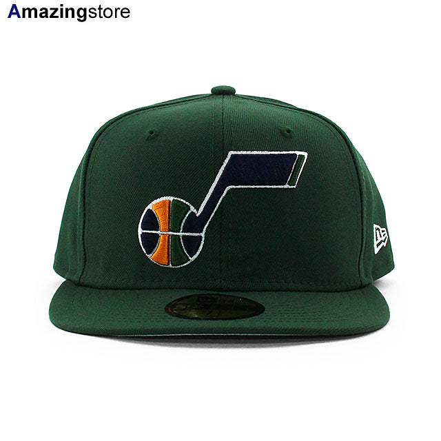 ニューエラ キャップ 59FIFTY ユタ ジャズ NBA TEAM BASIC FITTED CAP GREEN