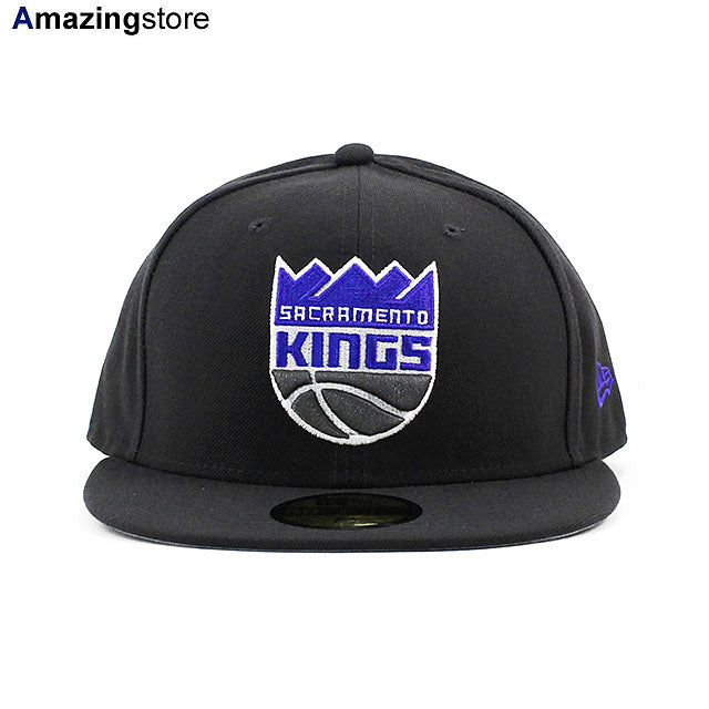 ニューエラ キャップ 59FIFTY サクラメント キングス NBA TEAM BASIC FITTED CAP GREY NEW ERA SACRAMENTO KINGS