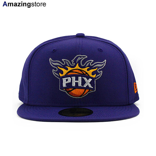 ニューエラ キャップ 59FIFTY フェニックス サンズ NBA TEAM BASIC FITTED CAP PURPLE