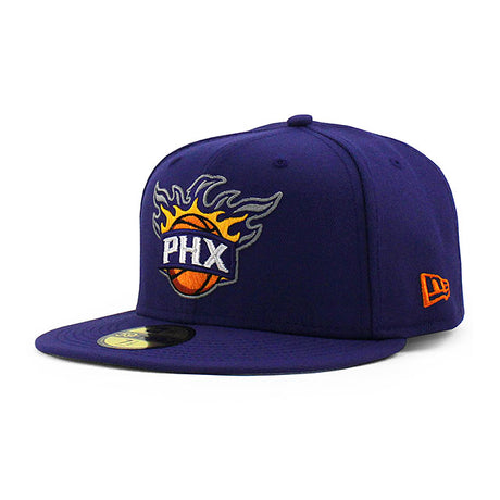 ニューエラ キャップ 59FIFTY フェニックス サンズ NBA TEAM BASIC FITTED CAP PURPLE